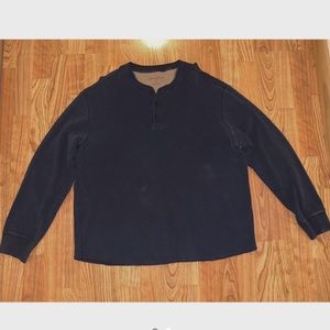 Eddie Bauer Navy Blue Long Sleeve